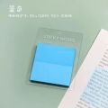 Odeez Mini Transparent Sticky Notes – 50 Sheets. 