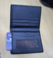 Black Leather Slim Card Holder For Men & Women wallet (Ayesha Gul collection). 