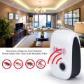 AzaTech Pest Reject Insect Repeller Ultrasonic Repellent Mouse Electronic Ultrasound Mosquito Spiders Cockroach Killer Repellents Electric Rat Reject Mice Indoor Insects Mosquitoes Bugs Fly Bug Rejection Spider Rodent Roachs Lamp. 