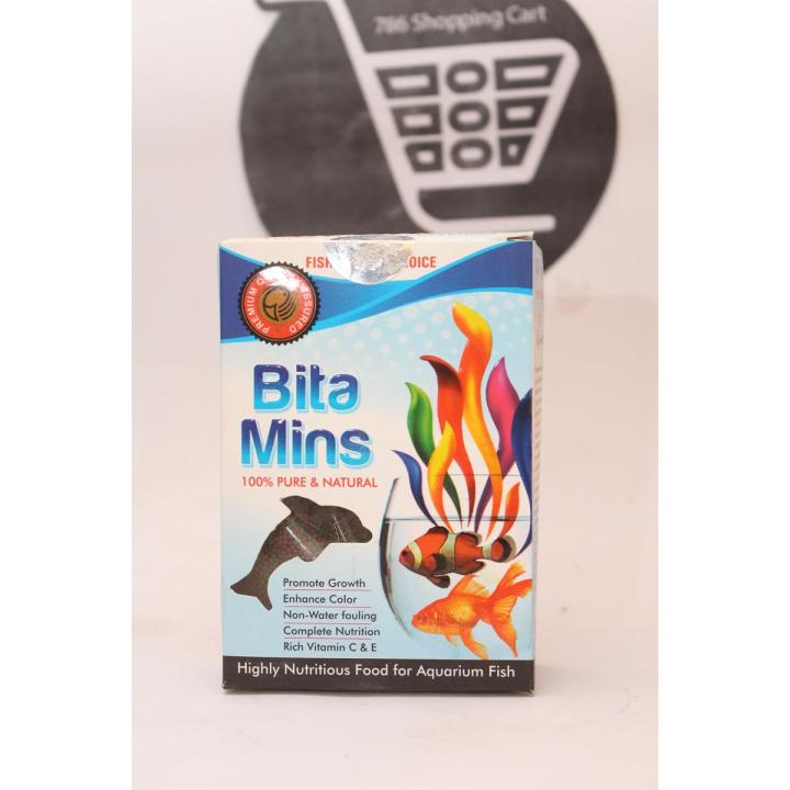 Bita Mins - Aquarium Fish Food - 100gram