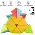 Stickerless Pyramid Cube 3x3 Speed Triangle Pyraminx Puzzle Cube. 