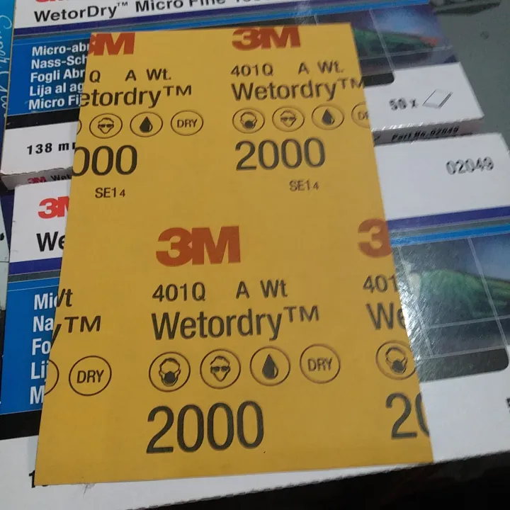 3pc%202000%20Grit%20Sandpaper%20Waterproof%20Abrasive%20Paper%20-%20Image%202