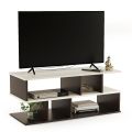 Engineered Wood Tv Unit for Living Room, Floor Monut Entertainment Unit with Storage, Set Top Box Stand, LED Cabinet. 