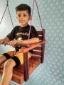 wooden baby swing for indoor or Outdoor use. 