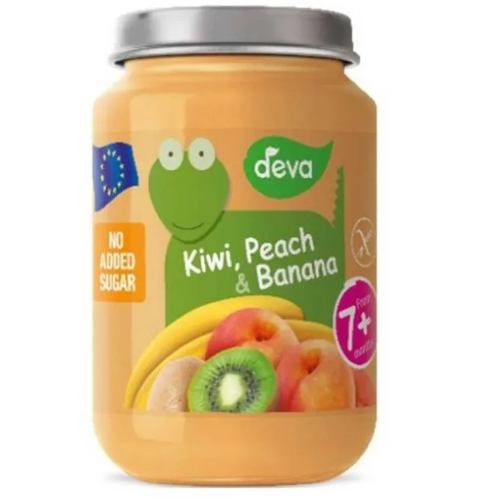 Deva%20Jar%20Kiwi,%20Peach%20&%20Banana%207+%20Months%20Baby%20Food%20-%20200gm%20-%20Image%203