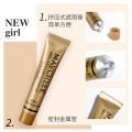 Mei Qian Er's Little Gold Tube Concealer, Spots, Acne Scars, Dark Circles, Tattoos, Waterproof Liquid Foundation. 