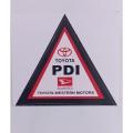TOYOTA PDI OK Windscreen Sticker – 1 Piece. 