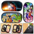 【happy one】Anime Dragon Ball Cases Sun Goku Bag Holder Boys School Supplies Case Kids Pencil Box Makeup Bags. 