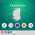 TOMZN TOB9-VAP 63A WiFi Smart Circuit Breaker Over Voltage Under Voltage Over power Protection Power Metering Wireless Electricity monitoring Timer Relay MCB Remote Control Switch. 