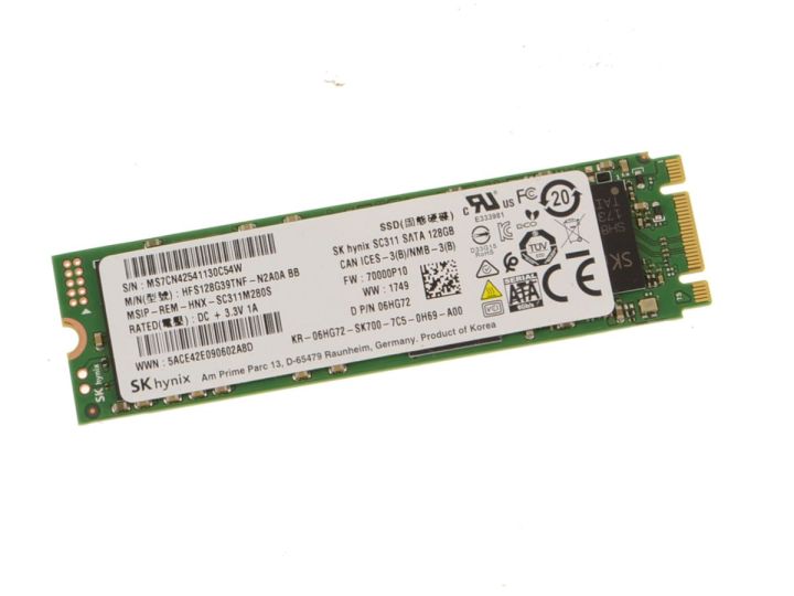 Sk hynix M2 SATA SSD, Solid state drive 2280 128gb for Laptop
