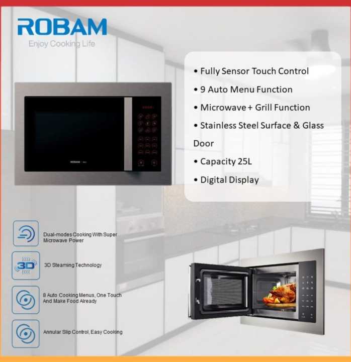 Robam%20Built-in%20Microwave%20Oven%20-%20M601%20-%20Silver%20Edition%20-%20Image%203