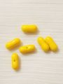 90pcs 4*9.5mm Colorful Capsule Beads – Jewelry, Sewing & DIY Decoration Supplies. 