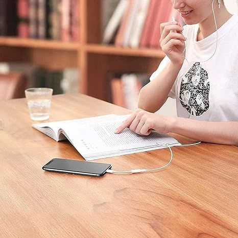 EZone%208Pin%20Connector%20to%203.5%20mm%20Headphone%20Earphone%20Jack%20Adapter%20%7C%20Compatible%20iPhone%20Lightning%20Connector%20%7C%20Handfree%20Connector%20Lightning%20to%203.5mm%20%7C%20Earphones%20Converter%20Compatible%20with%20iPhone%207/%207+/%208/%208+/%20X/%20XS%20Max/%2011/%2012/%2013/%2014/%20Plus%20Pro/%20Max/%20iOS%20Devices%20-%20Image%207