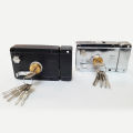Door Night latch Lt 311 main gate lock with 6 keys. 