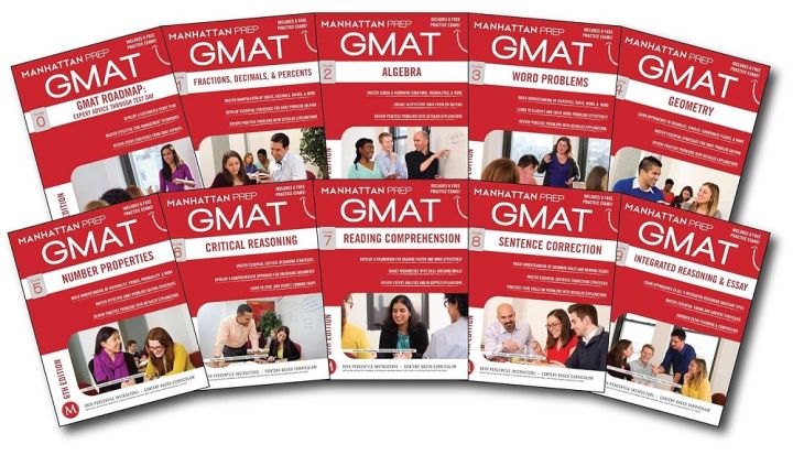 Manhattan Prep GMAT Strategy Guides Complete Set of 10 Books Sixth Edition