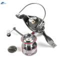 Fishing Wheel with Metal Spool Salmon Powerful Catfish Sturdy Fishing Reel. 