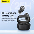 Baseus WM02 Wireless Earphones TWS Bluetooth 5.3 Headphones, Mini and compact Comfortable wear, 25 hours Long Battery Life. 