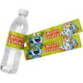 6pcs Superzings Theme Water Bottle Stickers Birthday DIY Baking Seal Labels Sticker Birthday Party Baby Shower Decoration Supply. 