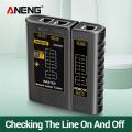 ANENG M469D RJ45 RJ11 Network Cable Tester LAN Cable Networking Repair Wire Telephone Line Detector Tracker Spectrum Analyzer. 