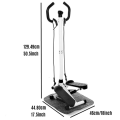 Mini Stepper with Handle and Resistance Bands, Fitness Stepper Machine for Full Body Workout - Steppers for Exercise at Home, Mini Stepper with Resistance Bands, Fitness Stepper Machine for Full Body Workout Black. 