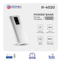 Ronin R-4020 Power Bank, Fast Charge Power Bank10000mAh with PD Fast Charging. 