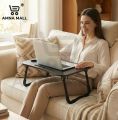 AMNA MALL | Laptop Table for Bed | Foldable & Lightweight Bed Desk for Online Classes | Reading | Eating & Office Work | Portable Laptop Table | Laptop Table | Folding Laptop Table | Laptop Table With Tray | Laptop Table With Drawer | Laptop Desk. 