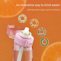 Lamgool Tritan Sports Water Bottles With Straw 650ml Air Up Water Bottle Flavour Flavor Cup Air Up Water Cup With Straw Aquaflask bri 650ml Air-up Plastic Bottle Fitness. 
