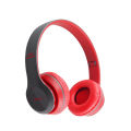 P47 Wireless Headphones Bluetooth Stereo Head phones Foldable Headset with Mic Wireless Built-in Mic (Black-Red-White-Blue). 