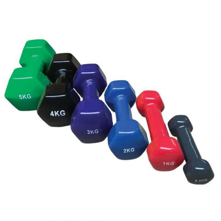 2,3,5 VINYL Dumbell Ladies dumbells Pair
