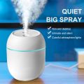 USB Portable Air Humidifier 250ML Essential Oil Diffuser 2 Modes Auto Off with LED Light for Home Car Mist Maker Face Steamer. 