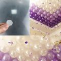 100 Dots Roll Removable Balloon Glue Party Decoration Double Sided Glue Dot Tape Foil Balloons Party Marriage Supplies for Wedding decor accessories. 