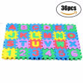 Kids Learning & Educational Floor Mat Puzzles 6x6 cm Tile Size & 36 Tiles - M10500. 