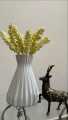 Unbreakable Plastic Flower Vase 6.5 Inches Height 3 Inches Diameter Durable Home Decor. 