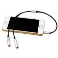 3.5mm Combo Audio Adapter Cable for PS4,Xbox One S,Tablet,Mobile Phone,PC Gaming Headsets and New Version Laptop. 