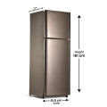 PEL Refrigerator Life Pro Series - 12 cubic feet Capacity -PRLP 2550 Metallic Golden/Grey - (100% Copper  Condenser)10 Years Brand warranty. 