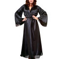 Nighty Gown Style Ladies Night Suit Black Colour. 