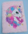 Unicorn Soft Plush Diary. 