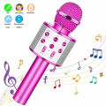 K12 Karaoke Portable Bluetooth Speaker With 2 Wireless Microphone Home Family Kids Gift. 