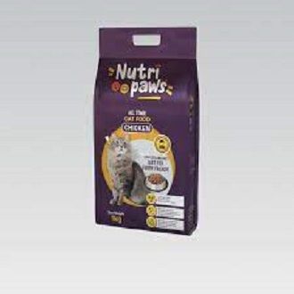 Nutri Paws All Stages cat Food  Chicken - 1 KG