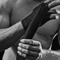 Hand wrap boxing hand wrap wrist grip boxing gloves hand wrap wrist grip boxing gloves, boxing bandages writs wraps (Random colour)   Wrist Grips Hand Band MMA Wrist Band Boxing Fitness Gym Yoga (1 Pair). 