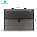 Invoice Organizer Portable Multi-layer File Organizer Bag Ideal for School Supplies Exam Papers 13 Pockets Easy to Carry with Buckle Handle Perfect for Southeast Asian Buyers Large File Folder. 