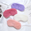 1Pcs Plush Sleep Eye Mask For Aldults Sleep Better Light Proof Night Eye Cover FINPAE. 