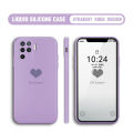 BILI for OPPO F19 Pro / A94 / Reno 5F / Reno 5 Lite Back Cover Be Loved Multicolor Liquid Silicone Phone Case Soft Square Lens Protection Phone Cases. 