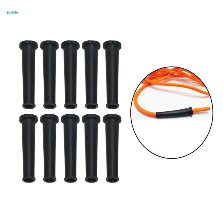 10Pcs Rubber Cable Sleeve Protective Strain Relief Protector Accessories for Cutting Machines Durable Power Tools Wire Protector Wire Boots , 75mmx9mm
