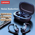 Original Lenovo LP75 TWS Bluetooth V5.3 Headphones Wireless LED Digital Display Earphones Noise Reduction Waterproof Headset New. 