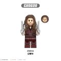 G0176 Marvel X-Men Wolverine Anime Building Blocks Deadpool Gambit Kimiko Action Figure Accessories Models Bricks Toys For Kids 8pcs/set. 