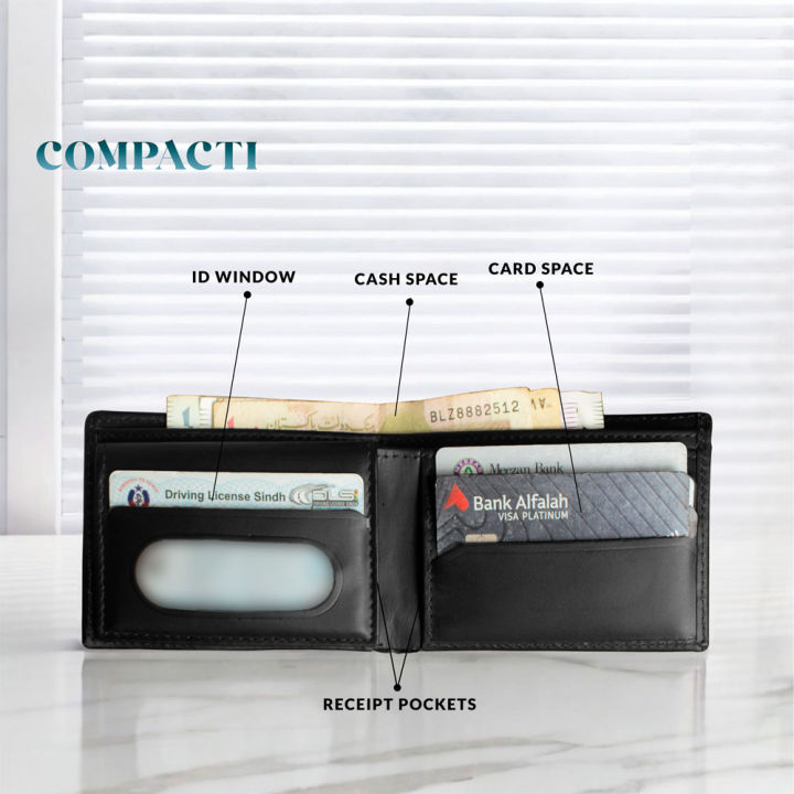 Genuine%20Leather%20Men's%20Purse%20Wallet%20For%20Men%20BiFold%20%5B%20Compact%20Size%20%5D%20Wallet%20Clasp%20-%20Image%203