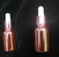 1 pcs 15ml Pink dropper empty bottle for use serum or Essential Oils perfume / sent / Attar glass Bottle small 15ml dropper Cosmetic Container with Refillable 15ml bottle. 