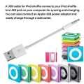 Suitable for Ipod SHUFFLE Data Cable USB Mp3 Charging 3, 4, 5, 6 7Th Generation Charger Wire. 