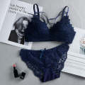 Women's Set Wire Free Push Up Lace Female Underwear Set Transparent Panties Seamless Female Underwear and Panty Set 8815. 